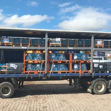 Carreta Double Deck Aberta